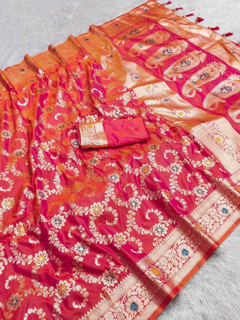 Ynf Banarasi Soft Silk RIN150 Banarasi-6 Sarees Silk Sarees Festive Collections Wholesale Banarasi Silk Sarees Traditional Silk Sarees Silk Sarees With Blouse Manufacturer