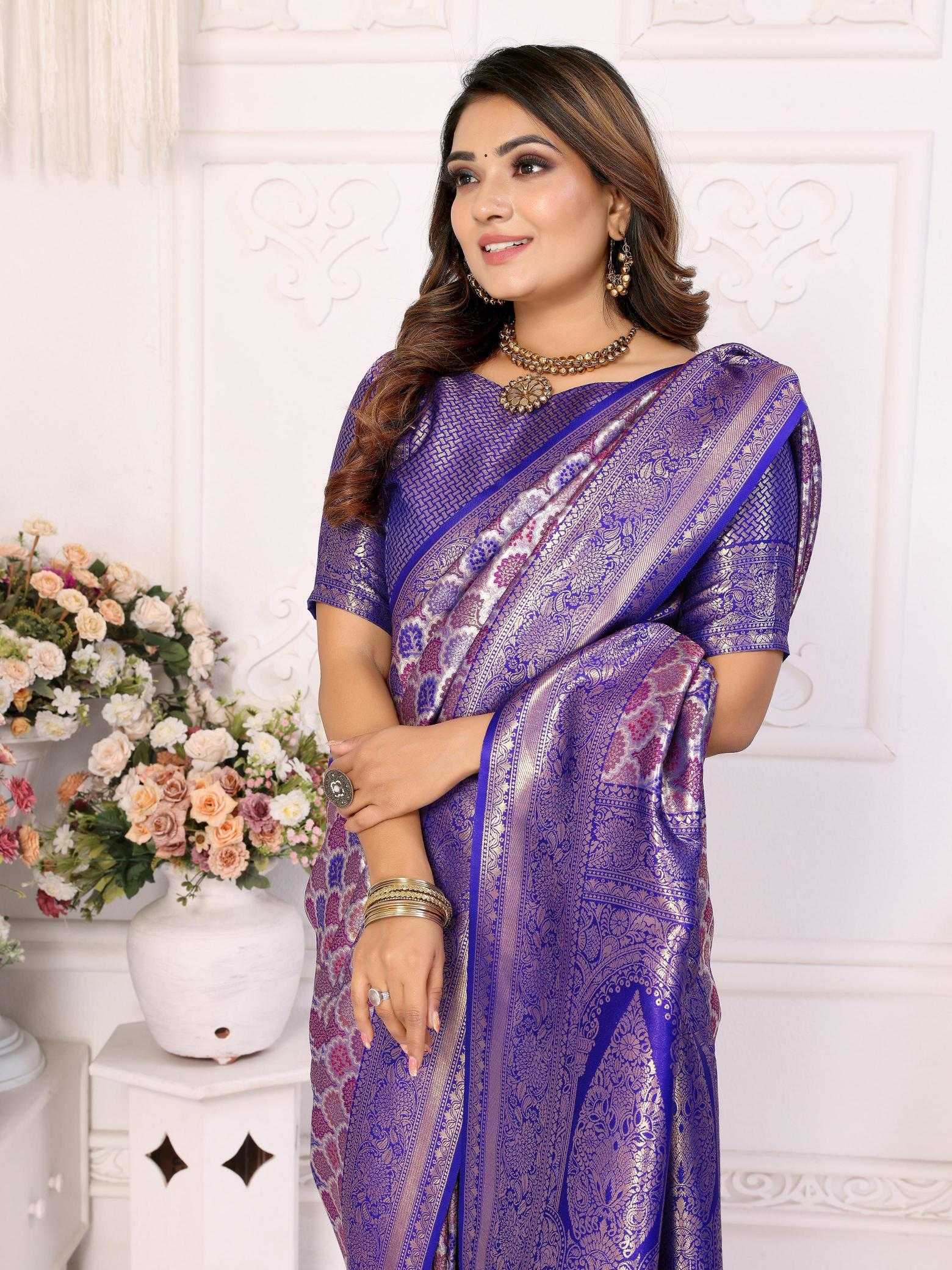 Ynf Banarasi Soft Silk RIN183 CHATURI-1 Silk Sarees Wholesale Banarasi Silk Sarees Designer Silk Sarees Silk Sarees For Weddings Manufacturer