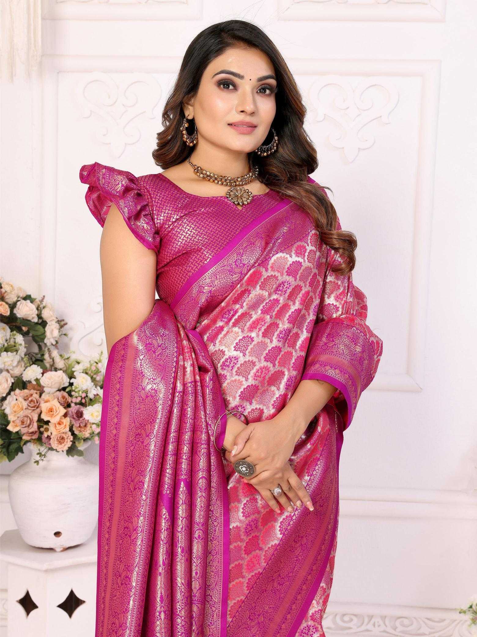 Ynf Banarasi Soft Silk RIN183 CHATURI-1 Silk Sarees Wholesale Banarasi Silk Sarees Designer Silk Sarees Silk Sarees For Weddings Manufacturer