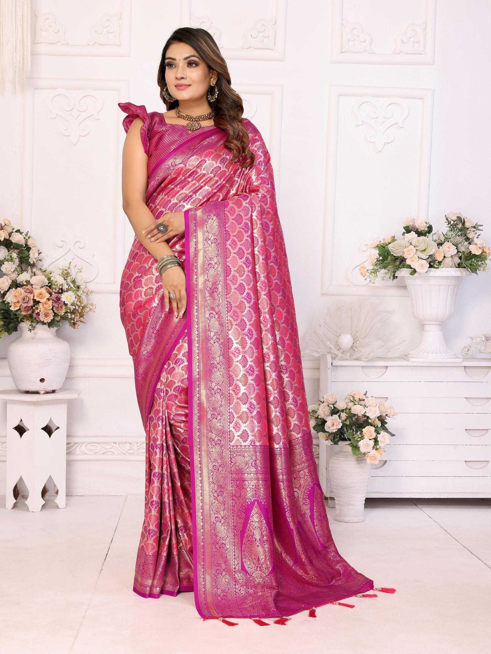 Ynf Banarasi Soft Silk RIN183 CHATURI-1 Silk Sarees Wholesale Banarasi Silk Sarees Designer Silk Sarees Silk Sarees For Weddings Manufacturer