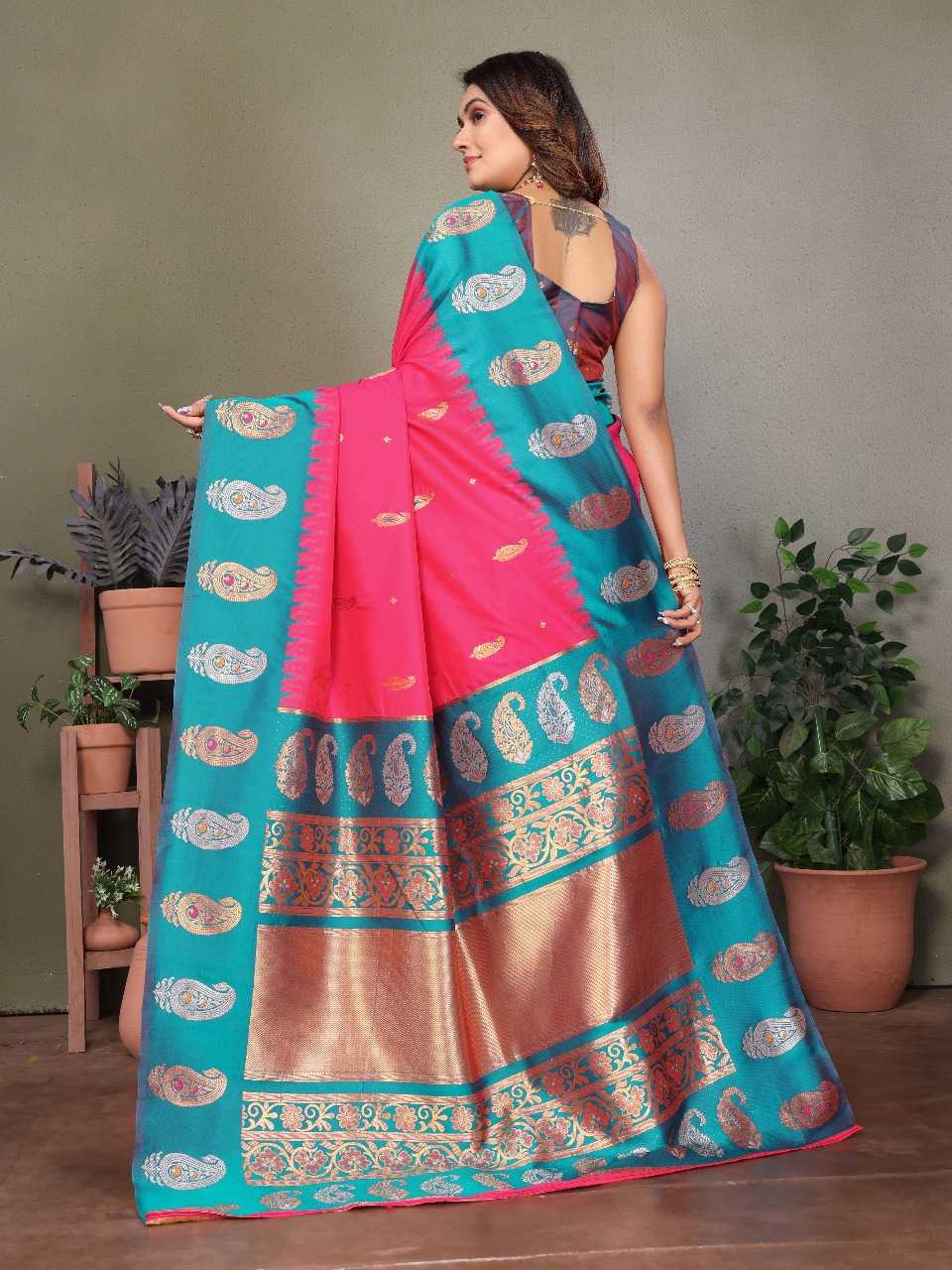 Ynf Banarasi Soft Silk RIN197 3060 Silk Sarees Wholesale Bridal Silk Sarees Designer Silk Sarees Fancy Silk Sarees Manufacturer