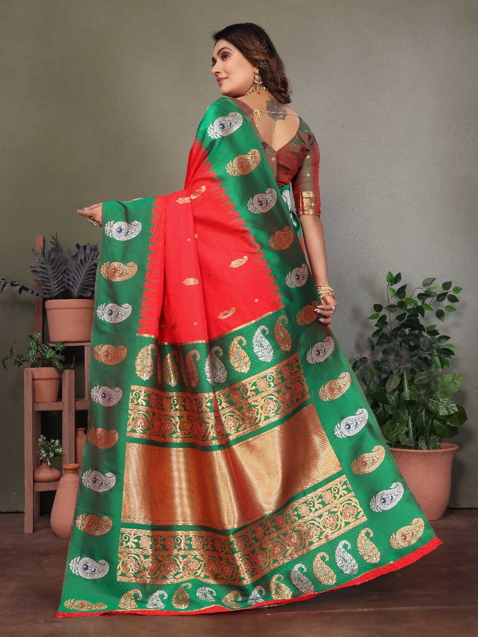 Ynf Banarasi Soft Silk RIN197 3060 Silk Sarees Wholesale Bridal Silk Sarees Designer Silk Sarees Fancy Silk Sarees Manufacturer