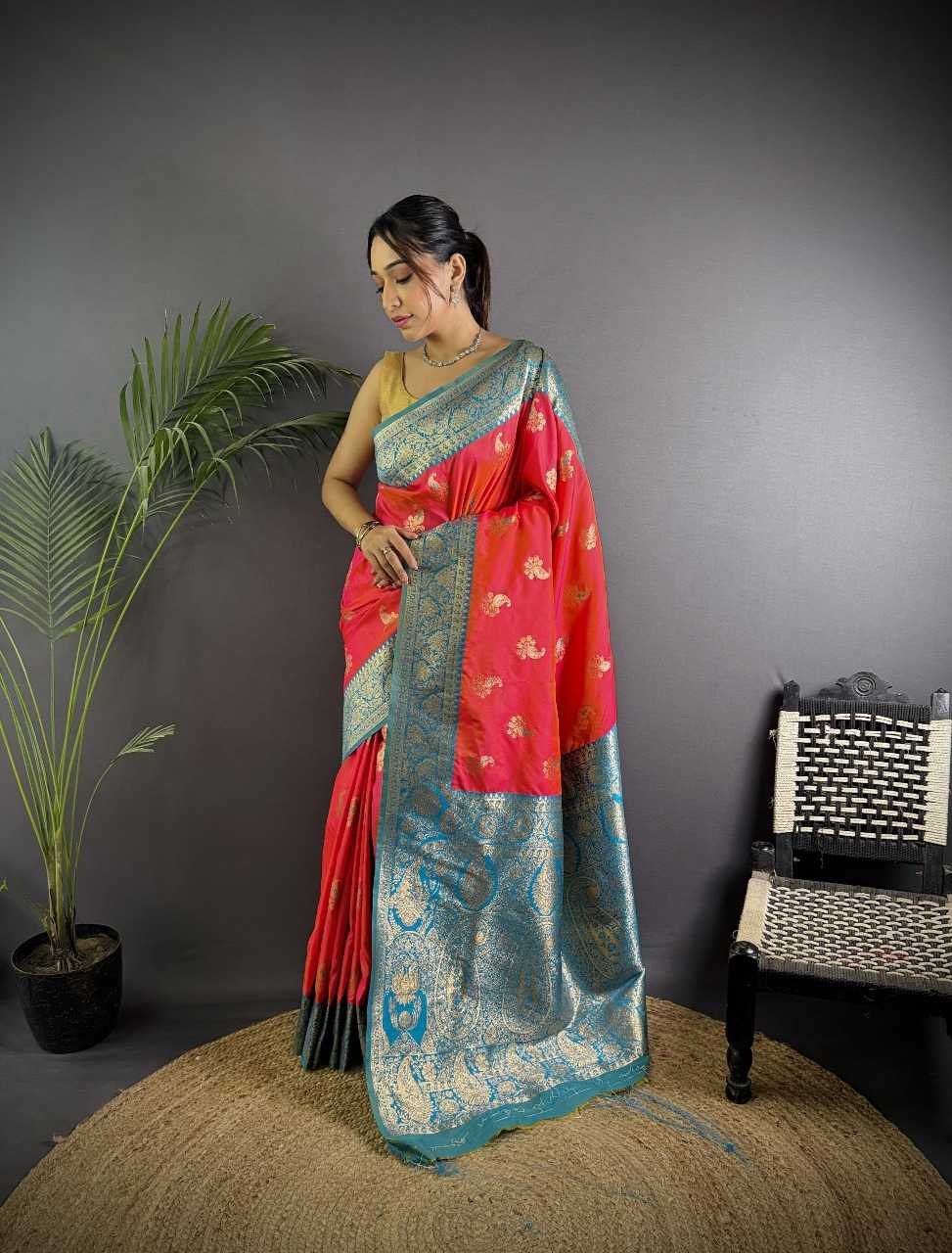Ynf Banarasi Soft Silk RIN197 3062 Silk Sarees Wholesale Banarasi Silk Sarees Party Wear Silk Sarees Designer Silk Sarees Manufacturer