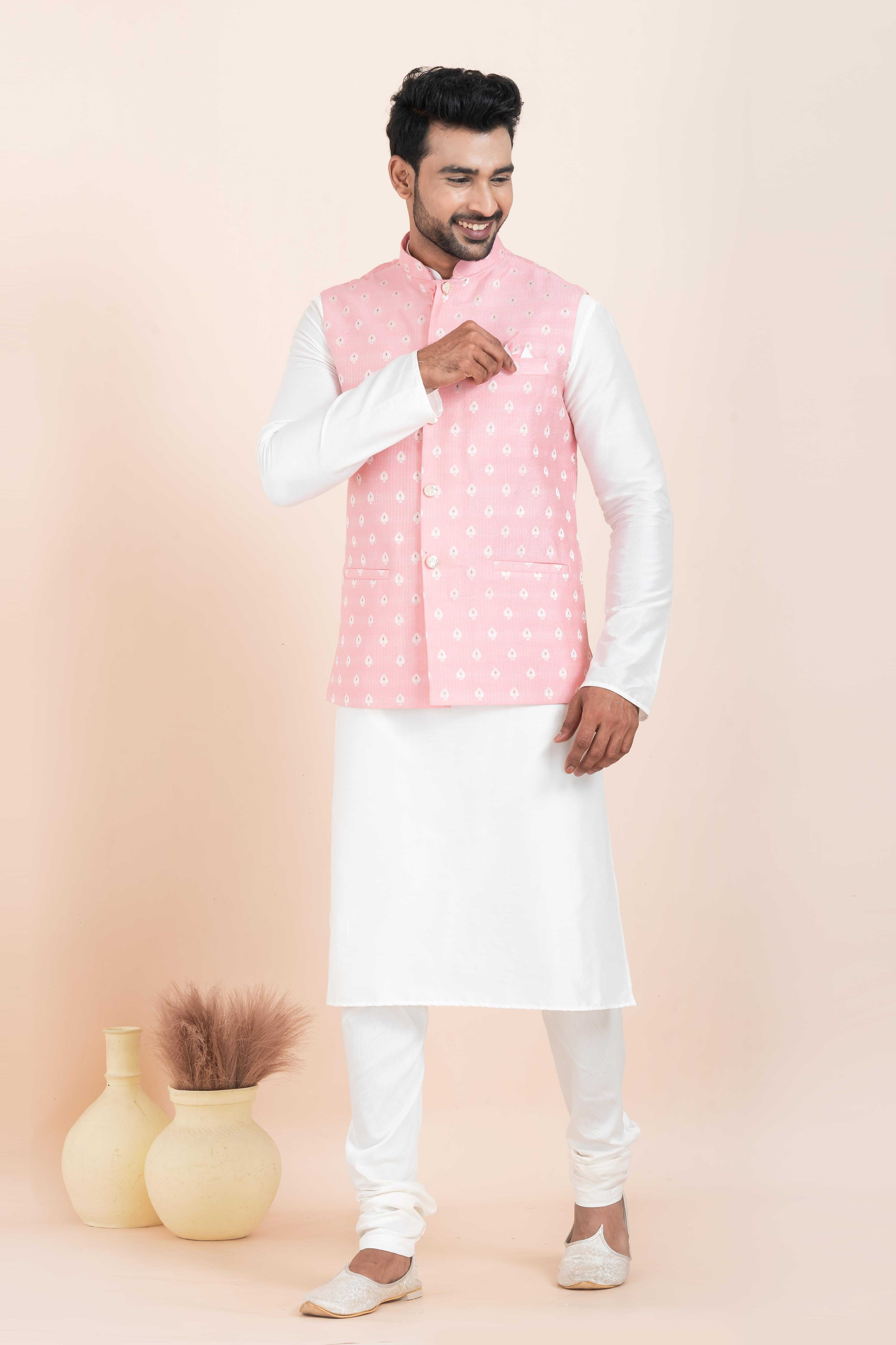 Ynf Banarasi Soft Silk RIN223 2369A Mens Wear Festive Collections Wholesale Nehru Jacket Onam Collections Modi Jackets Manufacturer