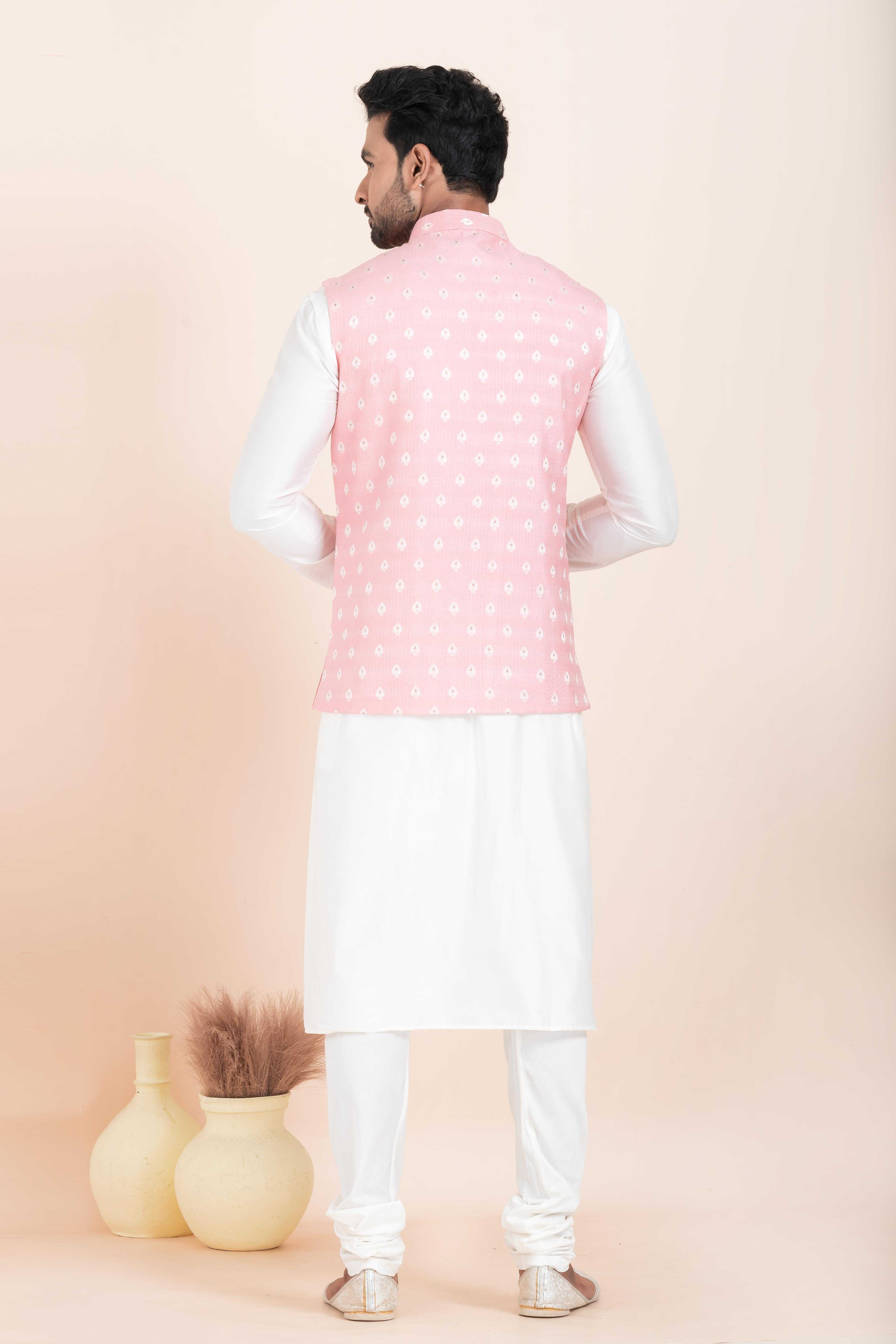 Ynf Banarasi Soft Silk RIN223 2369A Mens Wear Festive Collections Wholesale Nehru Jacket Onam Collections Modi Jackets Manufacturer