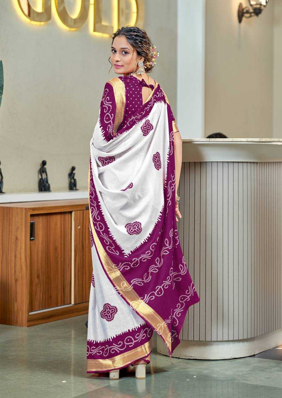 Ynf Bandhani Silk RIN229 1 Sarees Wholesale Printed Sarees Cotton Sarees Bandhani Sarees Manufacturer