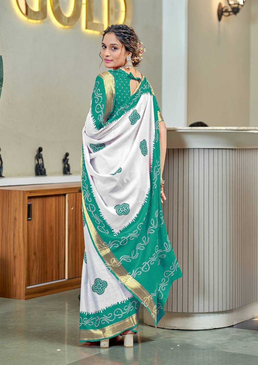 Ynf Bandhani Silk RIN229 1 Sarees Wholesale Printed Sarees Cotton Sarees Bandhani Sarees Manufacturer