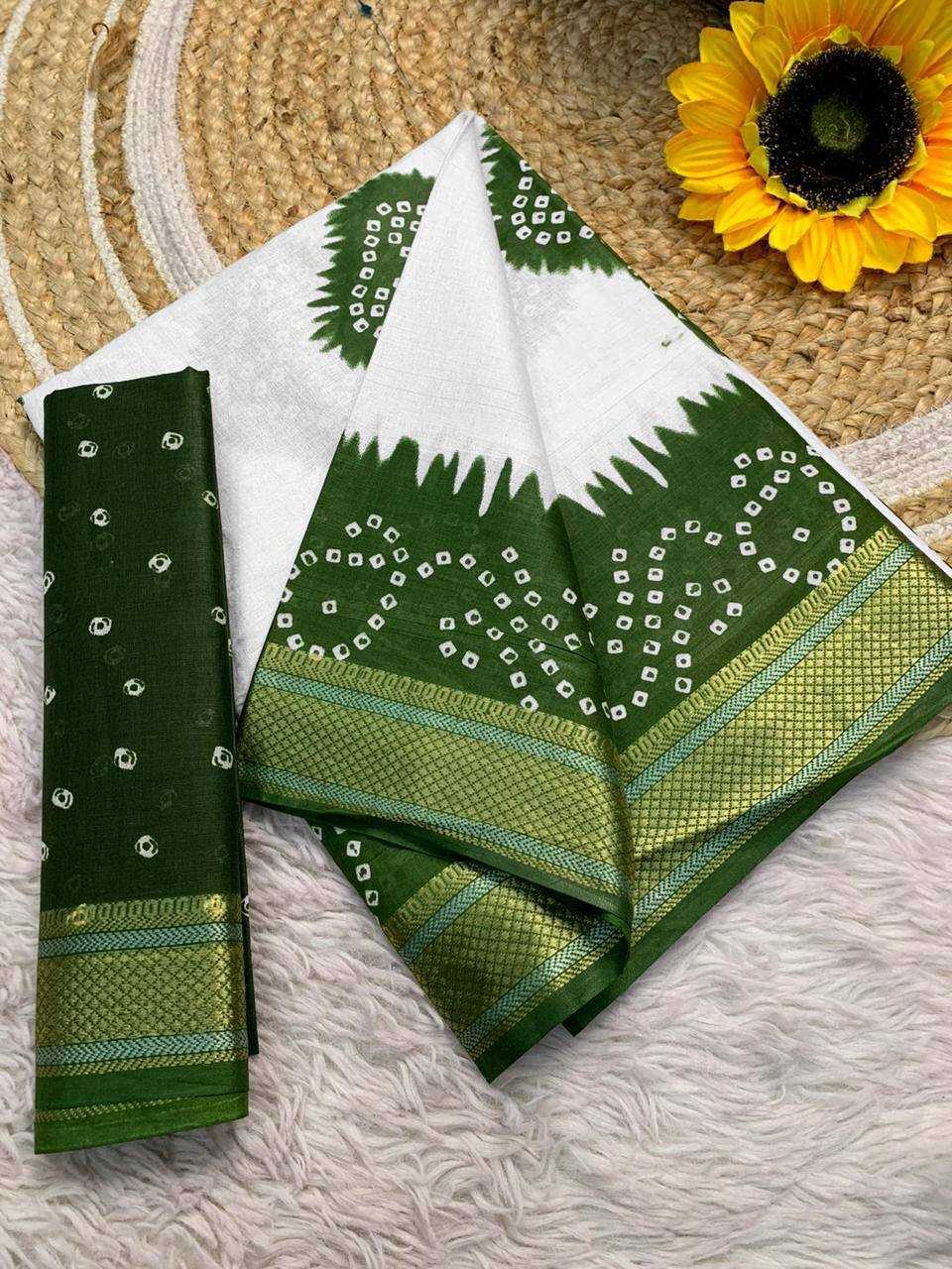Ynf Bandhani Silk RIN229 1 Sarees Wholesale Printed Sarees Cotton Sarees Bandhani Sarees Manufacturer