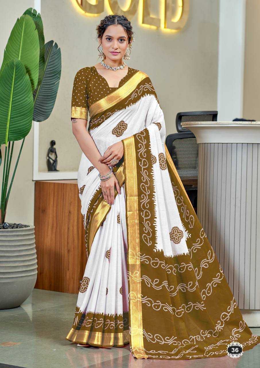 Ynf Bandhani Silk RIN229 1 Sarees Wholesale Printed Sarees Cotton Sarees Bandhani Sarees Manufacturer
