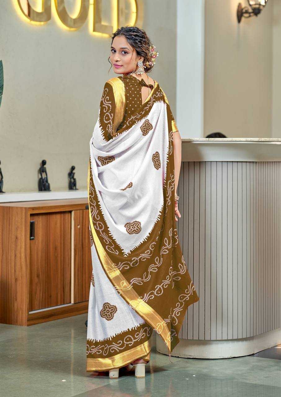Ynf Bandhani Silk RIN229 1 Sarees Wholesale Printed Sarees Cotton Sarees Bandhani Sarees Manufacturer