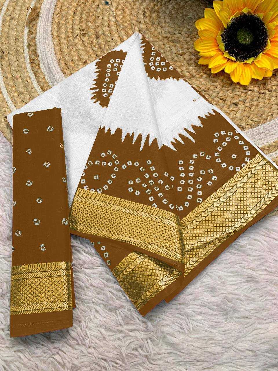 Ynf Bandhani Silk RIN229 1 Sarees Wholesale Printed Sarees Cotton Sarees Bandhani Sarees Manufacturer