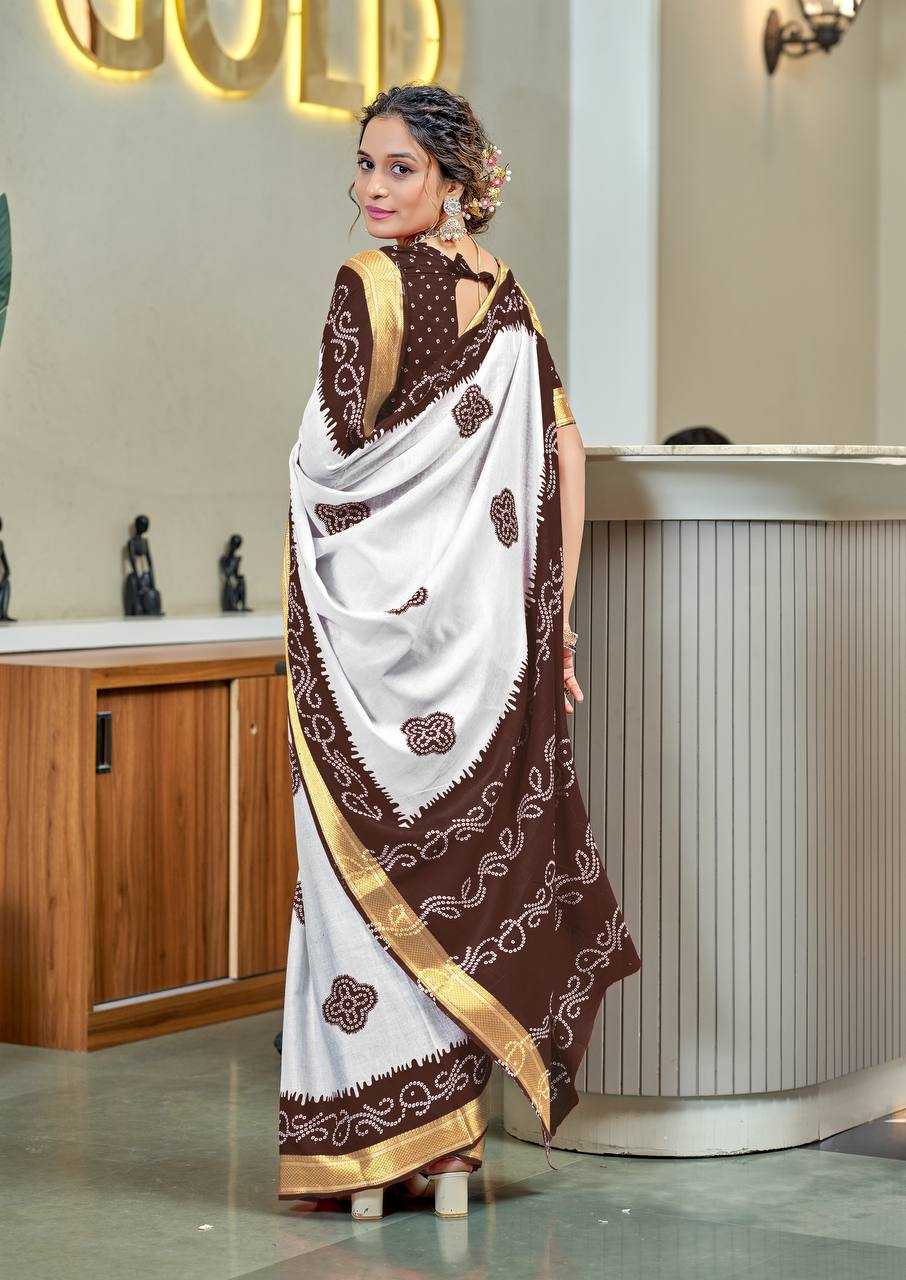 Ynf Bandhani Silk RIN229 1 Sarees Wholesale Printed Sarees Cotton Sarees Bandhani Sarees Manufacturer