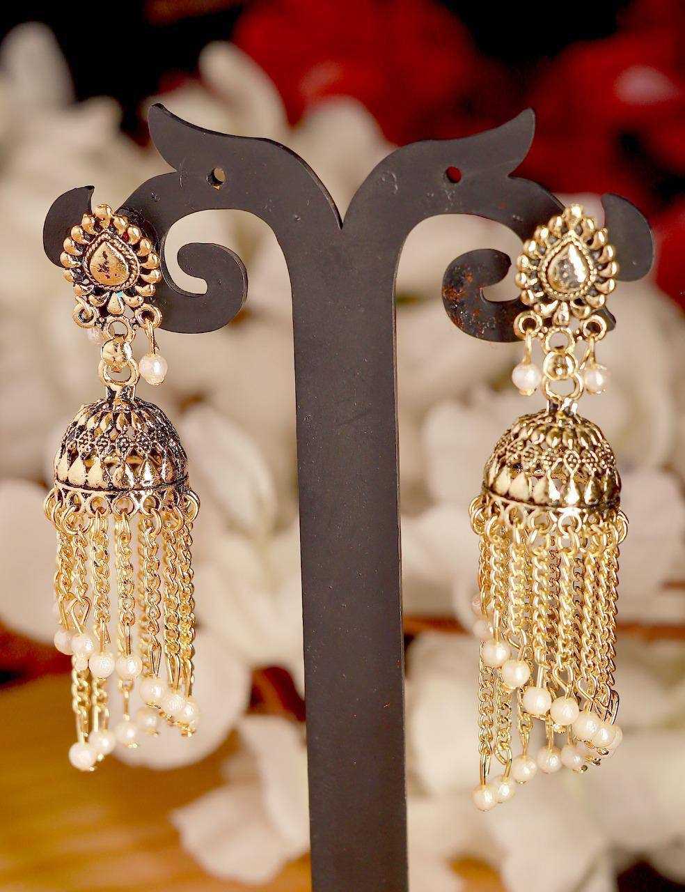 Ynf Brass Womens Jewellery Wholesale Long Earrings Manufacturer