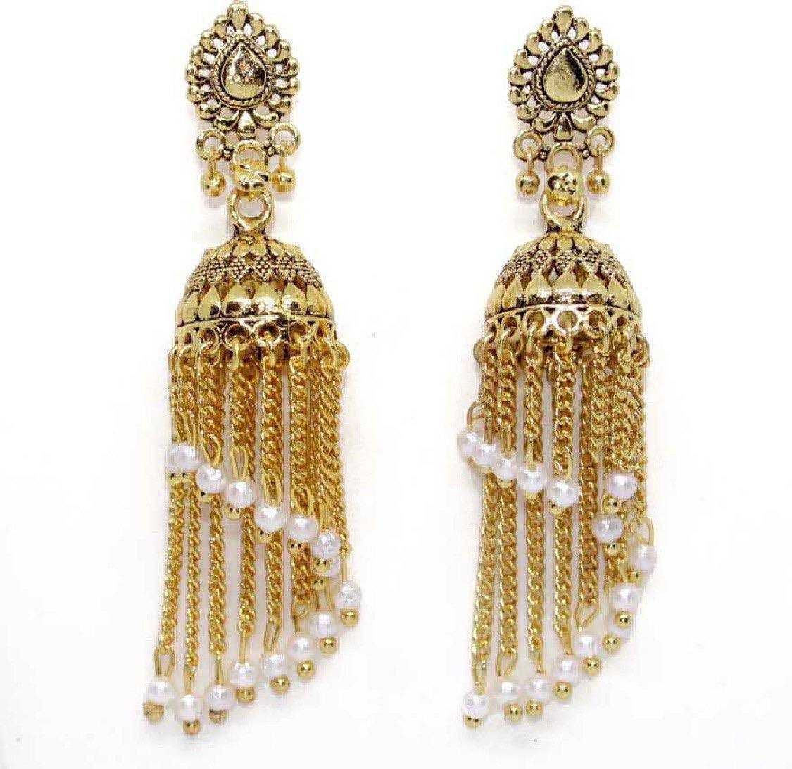 Ynf Brass Womens Jewellery Wholesale Long Earrings Manufacturer