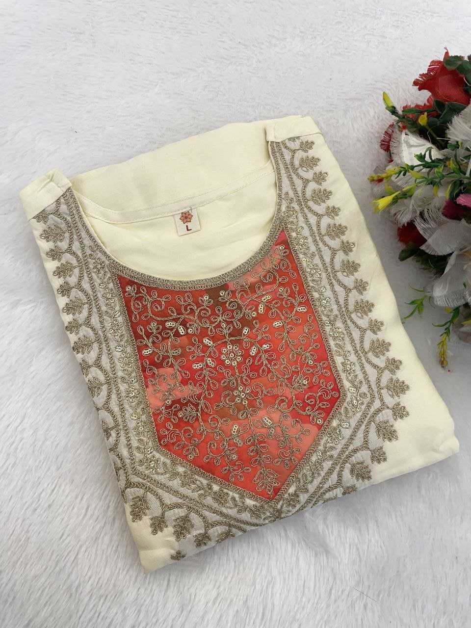 Ynf Chanderi Silk KESH529 547 Suits & Dresses Wedding Collections Festive Collections Wholesale Embroidery Suits Chanderi Suit Wedding Outfits Manufacturer