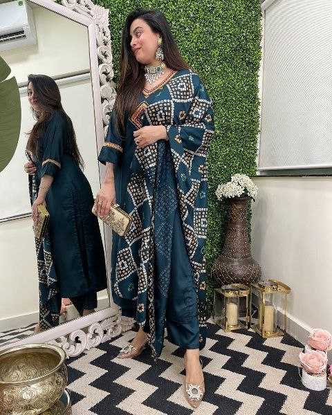 Ynf Chanderi Silk KESH529 KHUSHI Suits & Dresses Wholesale Ladies Suits Embroidery Suits Party wear suits Chanderi Suit Manufacturer