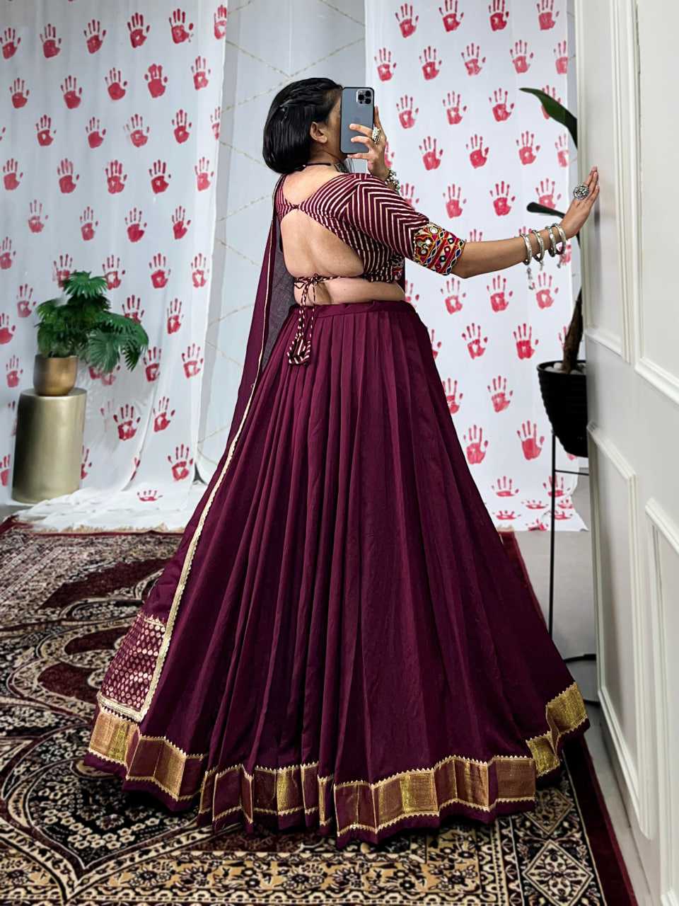 Ynf Chanderi Soft KESH134 1747 Lehengas Wedding Collections Festive Collections Wholesale Lehenga With Dupatta Gota Patti Lehenga Lehenga With Blouse Manufacturer