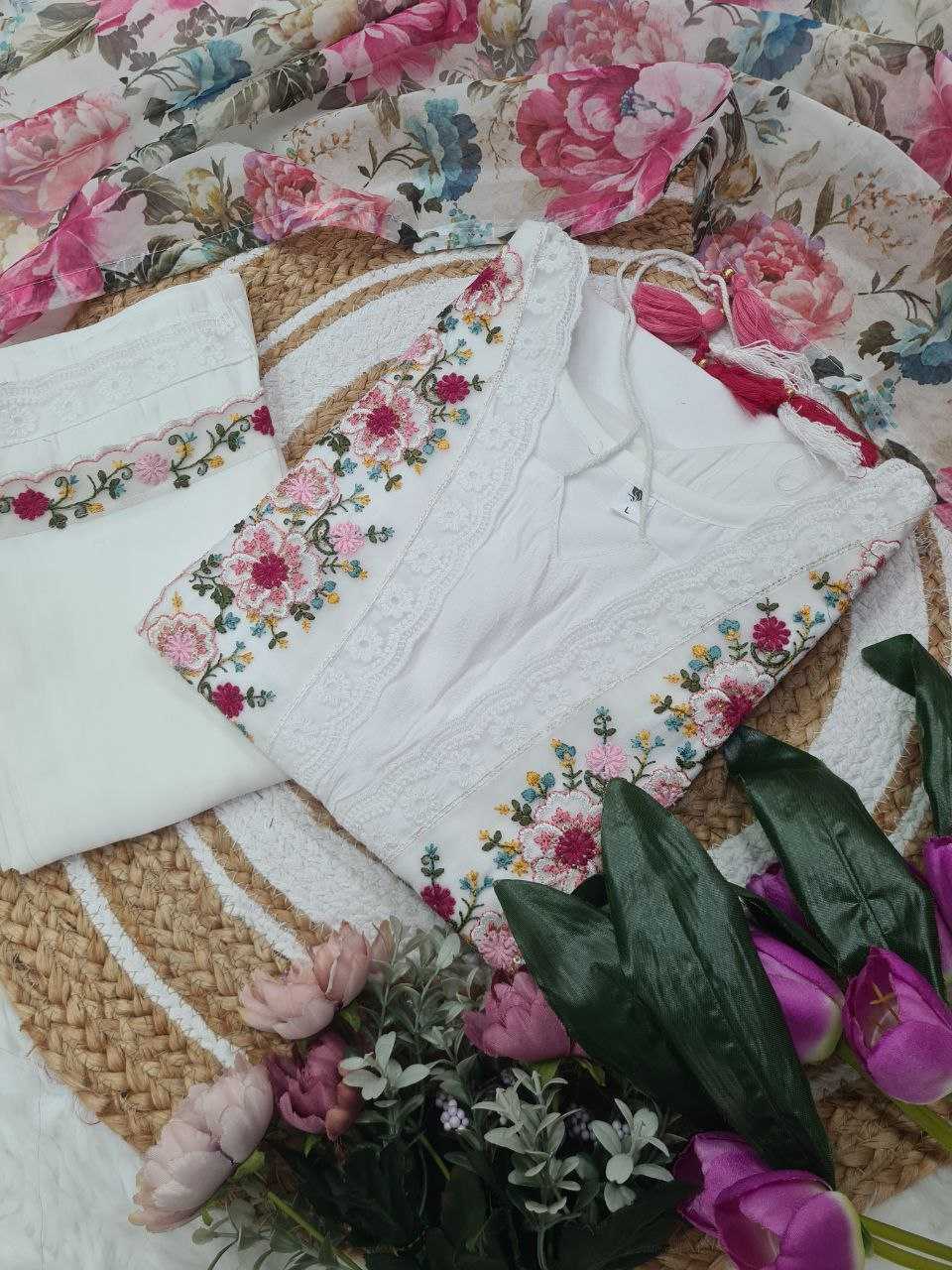 Ynf Chanderi Soft KESH529 03 Suits & Dresses Wedding Collections Festive Collections Wholesale Embroidery Suits Chanderi Suit Designer Suits Manufacturer