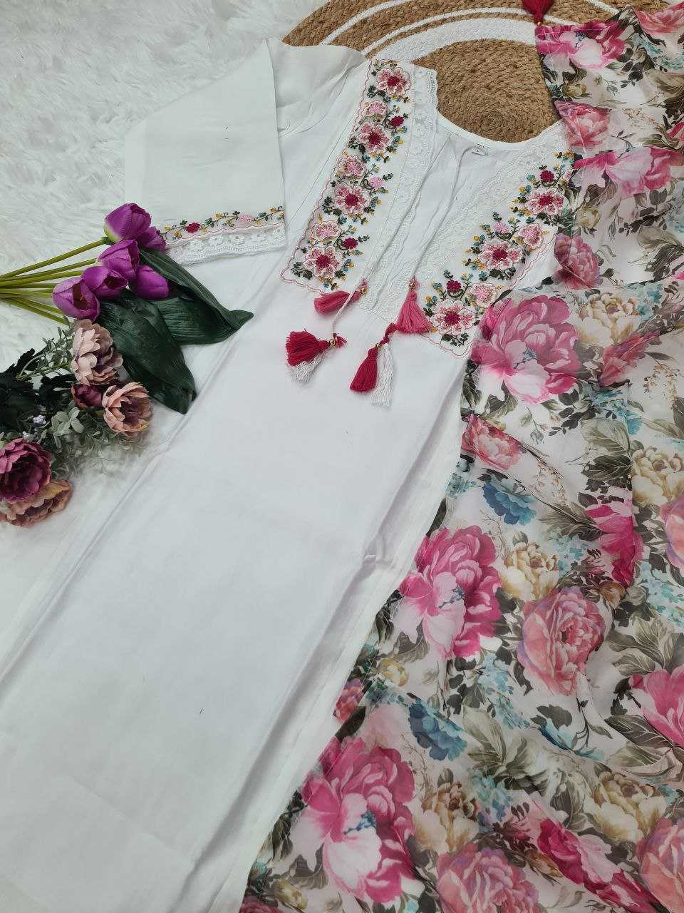 Ynf Chanderi Soft KESH529 03 Suits & Dresses Wedding Collections Festive Collections Wholesale Embroidery Suits Chanderi Suit Designer Suits Manufacturer