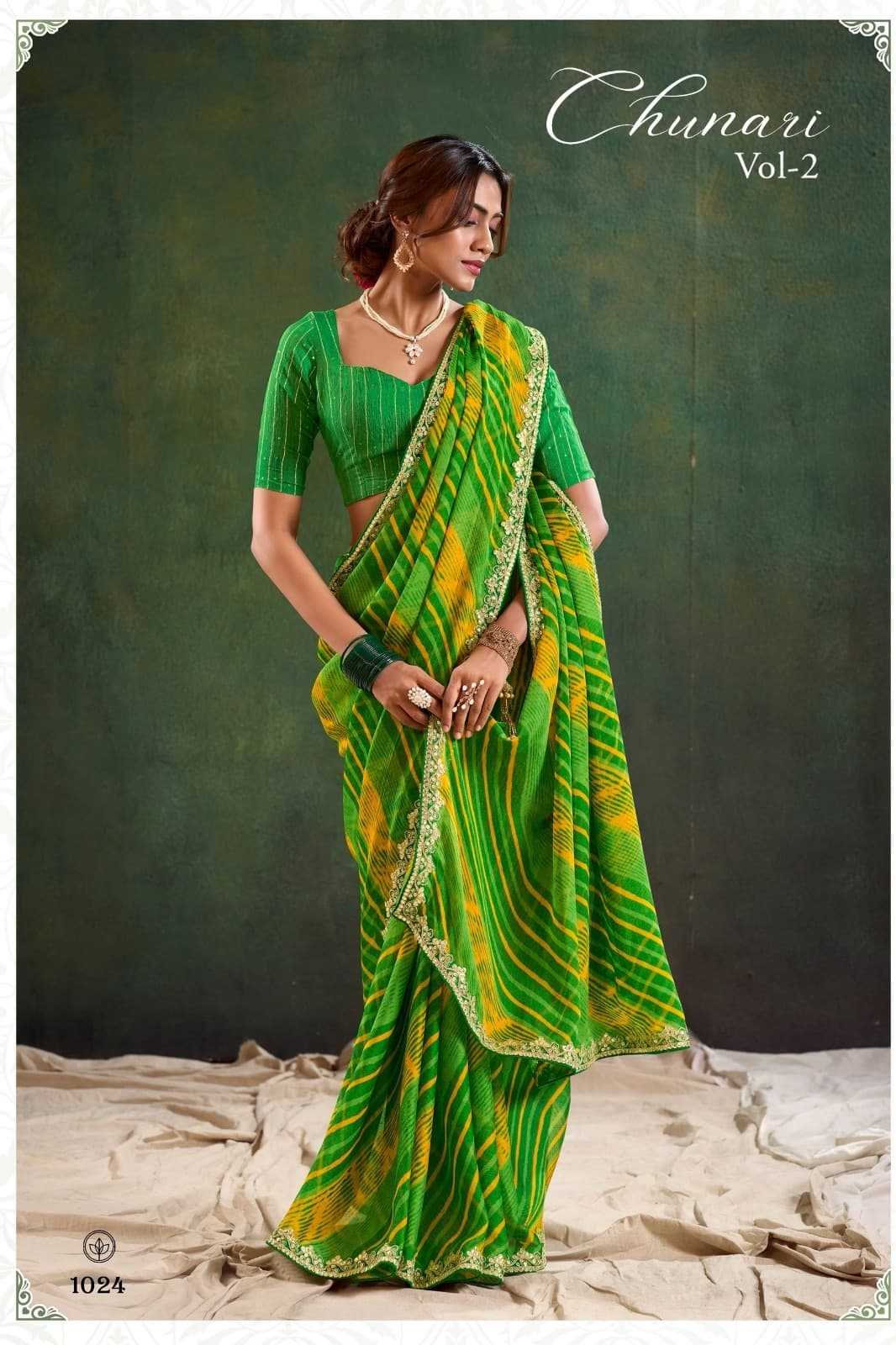 Ynf Chiffon KESH519 Stavan-Chunari all time Hites Sarees Wholesale Chiffon Sarees Embroidered Sarees Cutwork Saree Manufacturer