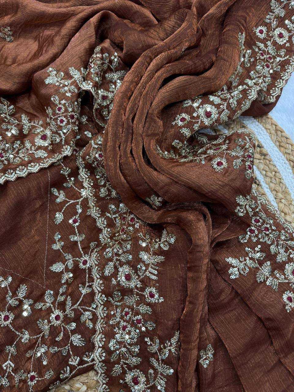 Ynf Chiffon RIN187 754 Silk Sarees Wholesale Designer Silk Sarees Zari Border Silk Sarees Manufacturer