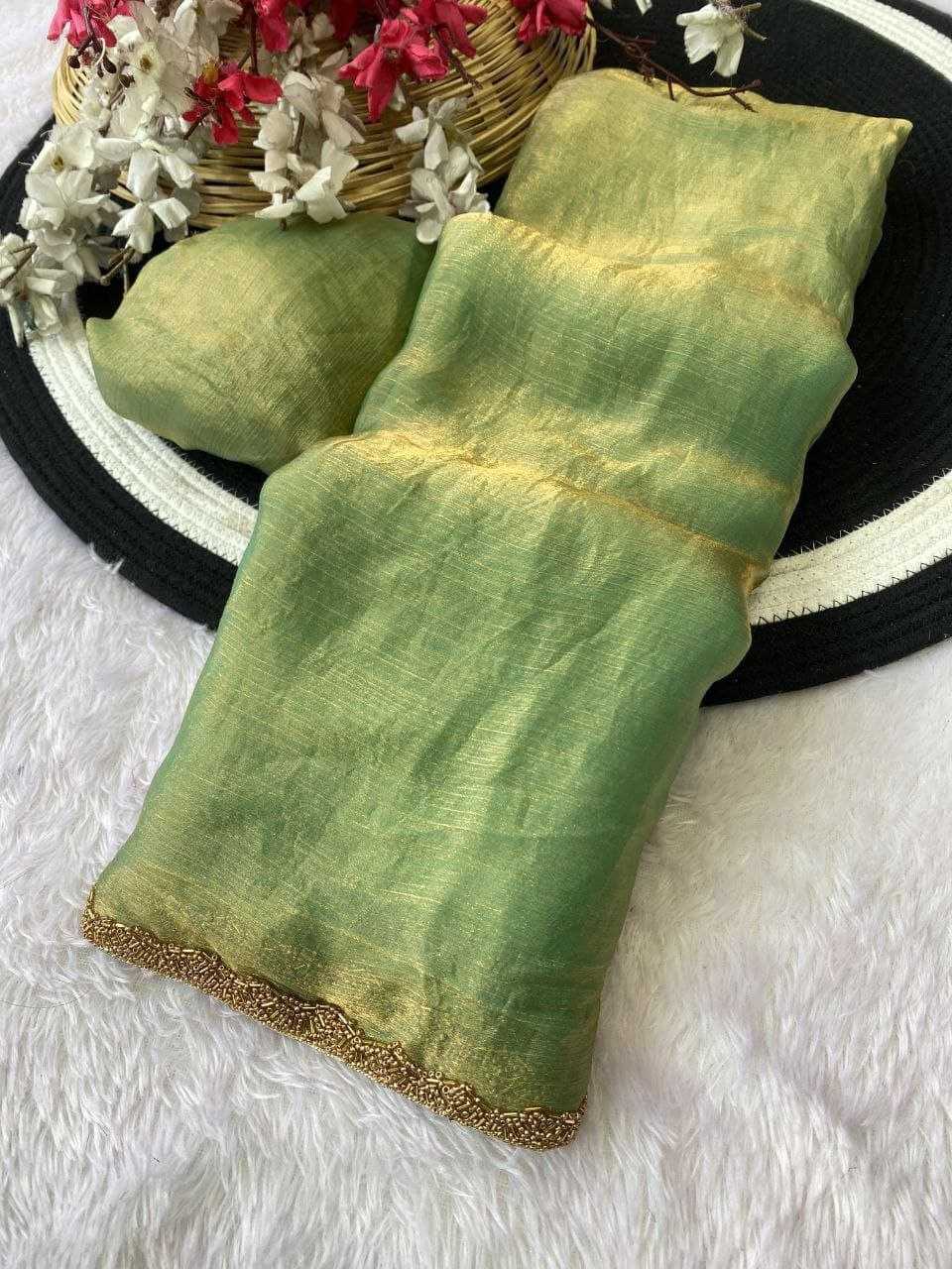 Ynf Chiffon RIN216 APSARA Sarees Wholesale Fancy Sarees Hand Work Sarees Manufacturer