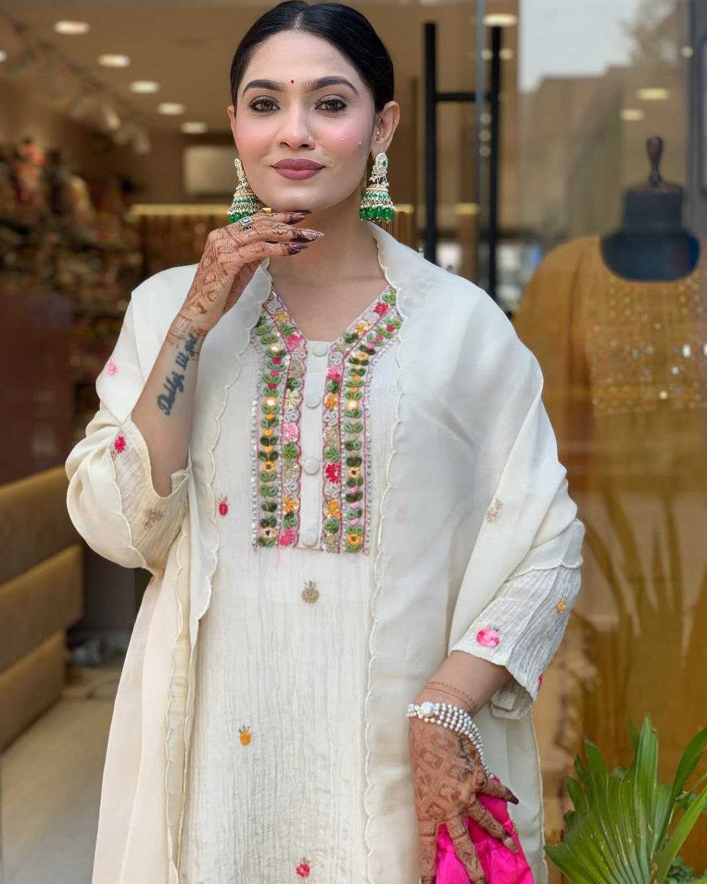 Ynf Chinon KESH529 NIYA Suits & Dresses Wholesale Ladies Suits Embroidery Suits Party wear suits Manufacturer