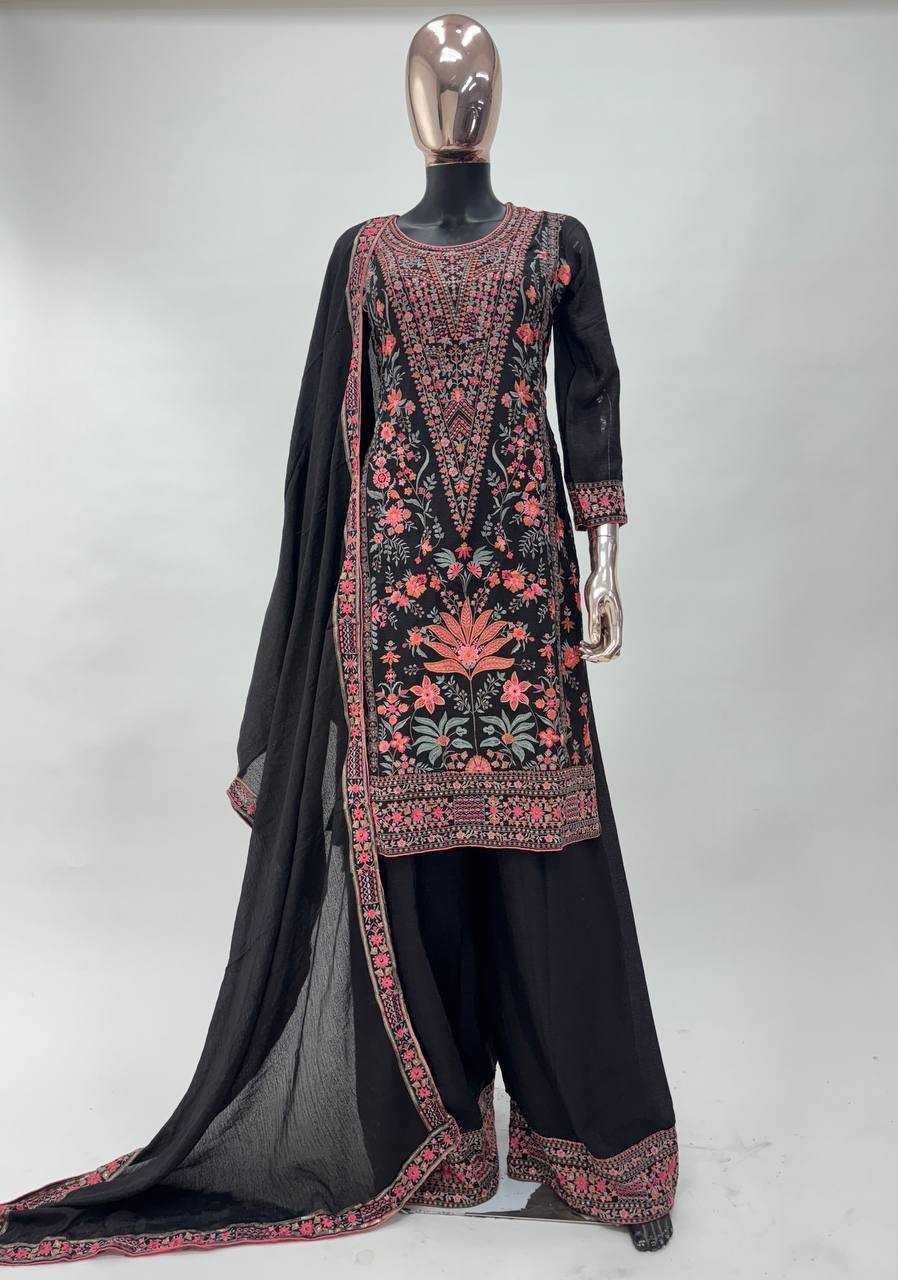 Ynf Chinon KESH546 1199 Suits & Dresses Wholesale Sharara Salwar Suits Manufacturer