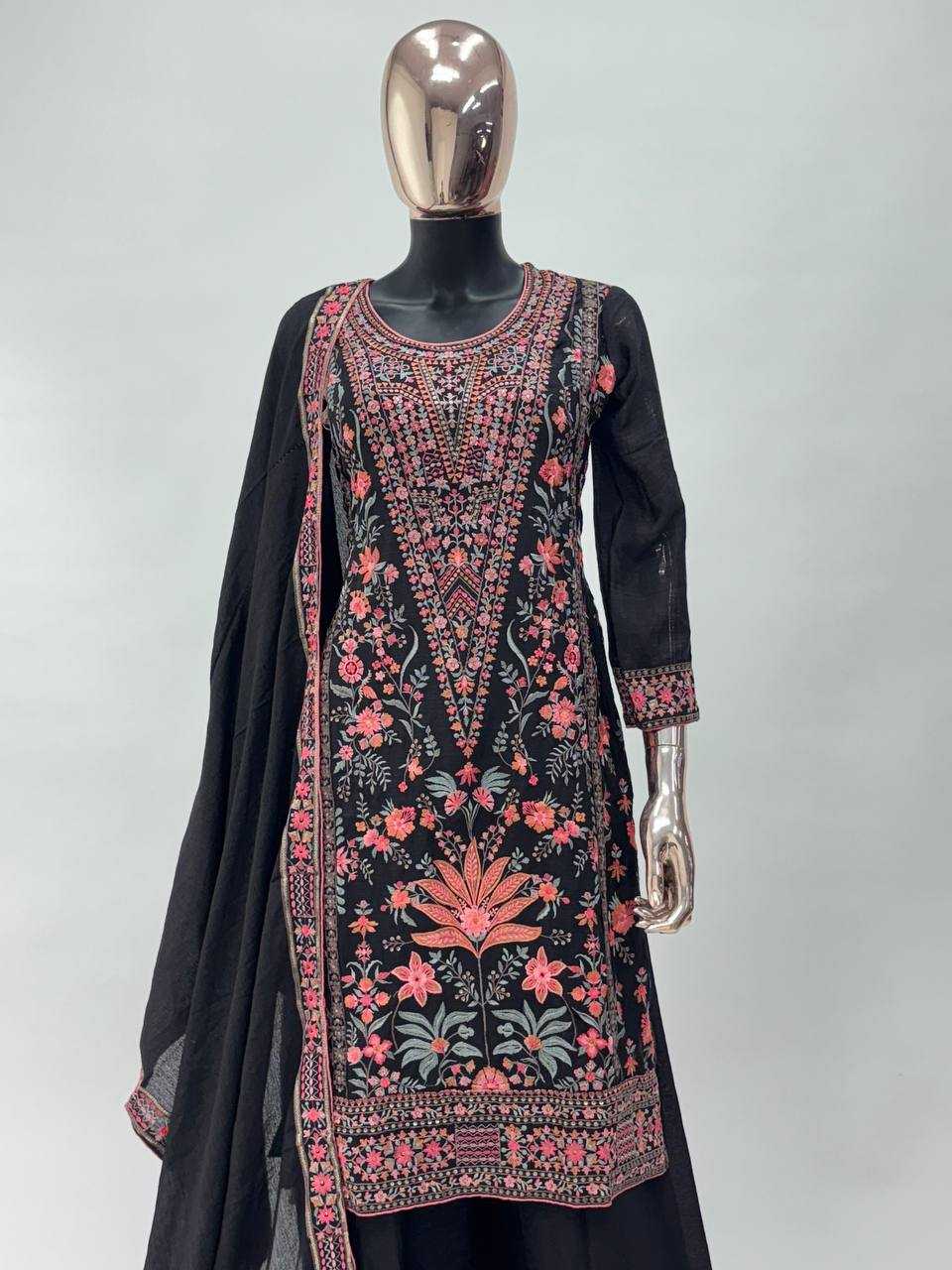 Ynf Chinon KESH546 1199 Suits & Dresses Wholesale Sharara Salwar Suits Manufacturer