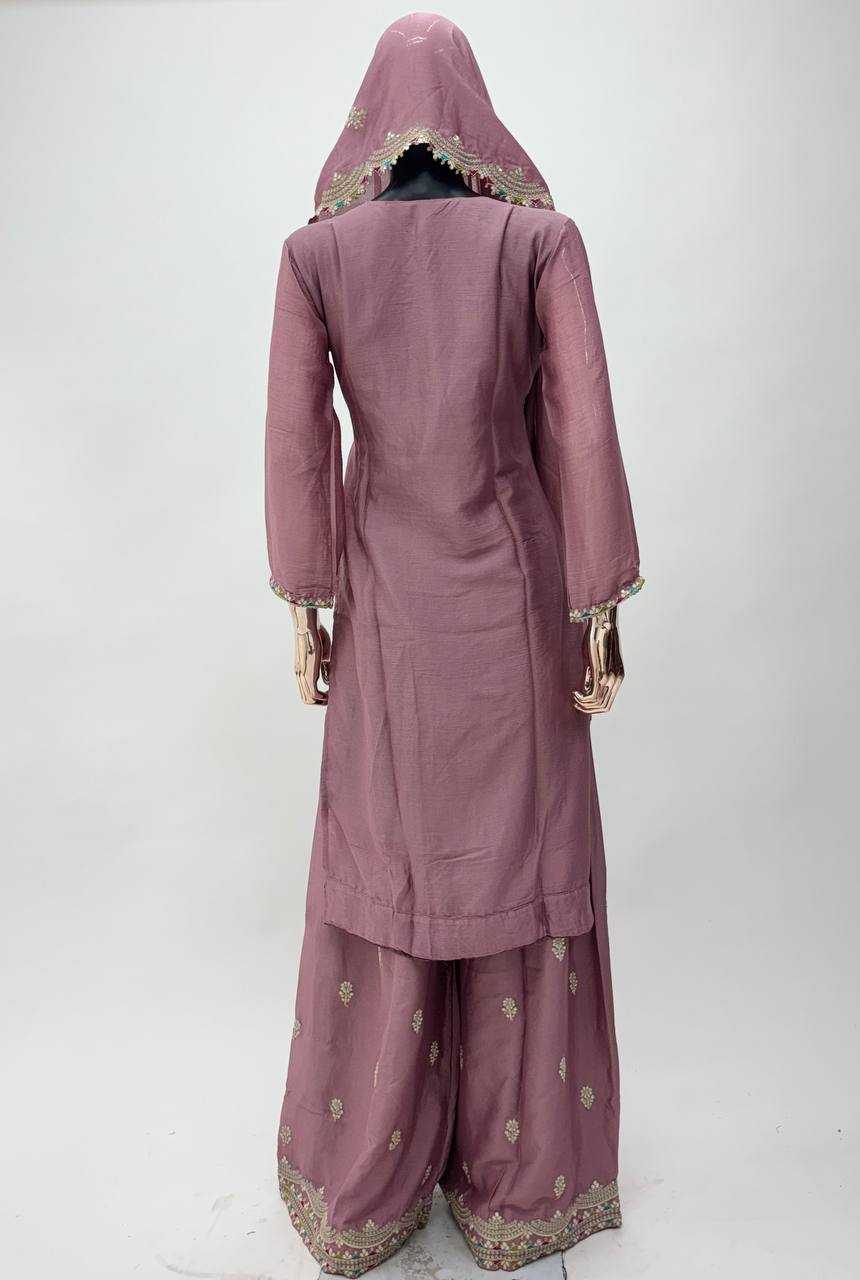 Ynf Chinon KESH546 1201 Suits & Dresses Wholesale Sharara Salwar Suits Embroidery Suits Manufacturer