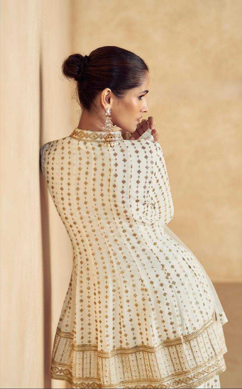 Ynf Chinon KESH546 1220 Suits & Dresses Wholesale Palazzo Suit Designer Suits Manufacturer