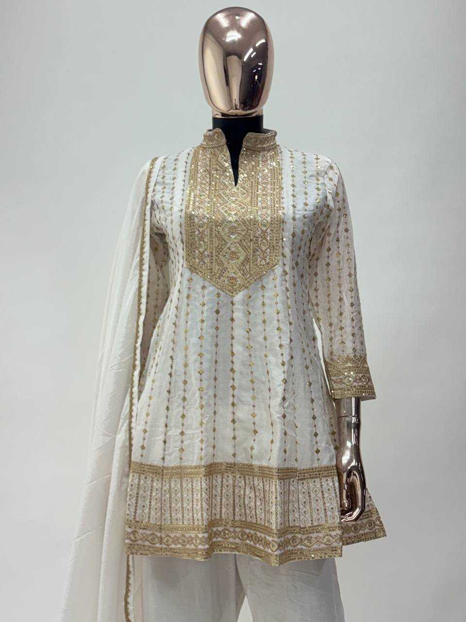 Ynf Chinon KESH546 1220 Suits & Dresses Wholesale Palazzo Suit Designer Suits Manufacturer