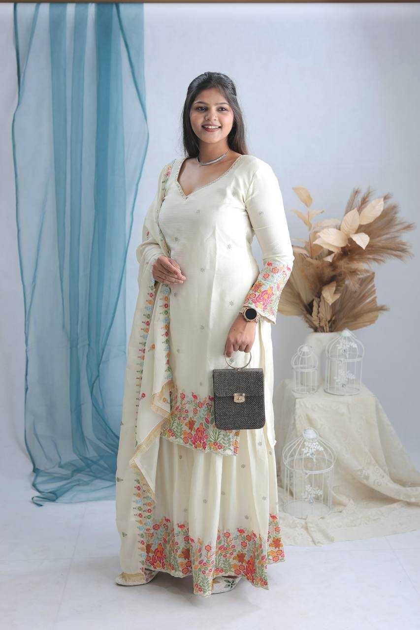 Ynf Chinon Silk KESH506 1211 Suits & Dresses Wholesale Sharara Salwar Suits Party wear suits Manufacturer