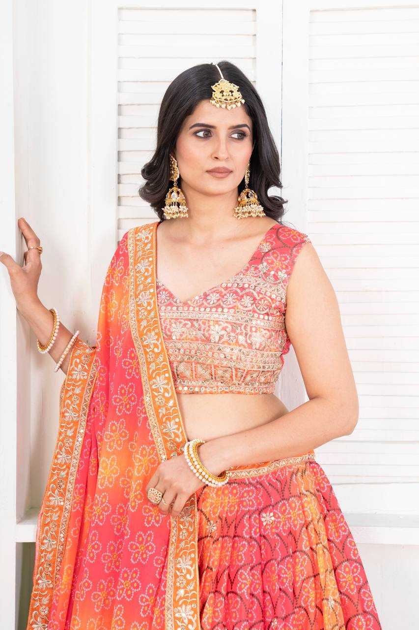Ynf Chinon Silk KESH533 5020 Lehengas Wholesale Fancy Lehenga Embroidered Lehenga Sequins Lehenga Manufacturer