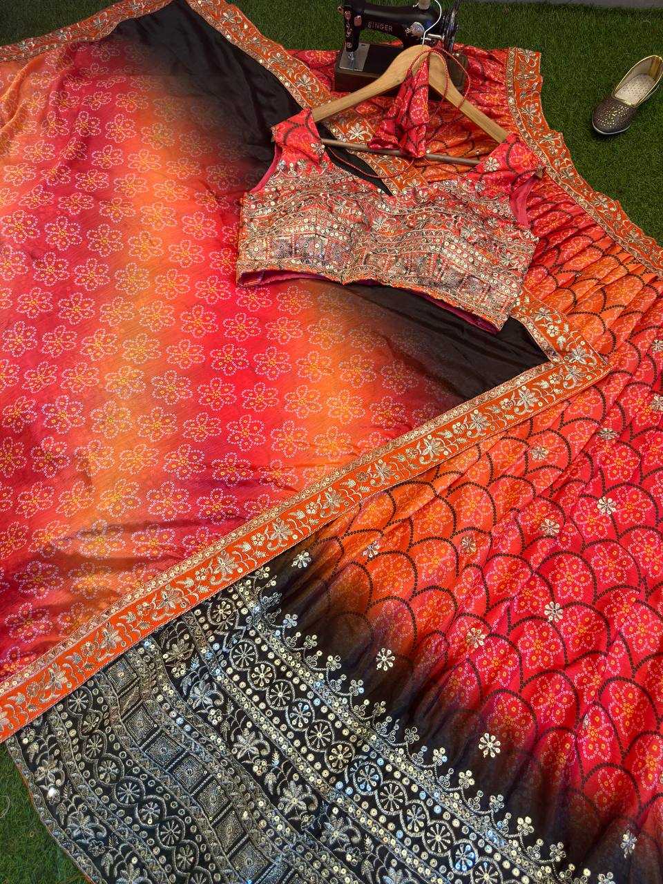 Ynf Chinon Silk KESH533 5020 Lehengas Wholesale Fancy Lehenga Embroidered Lehenga Sequins Lehenga Manufacturer