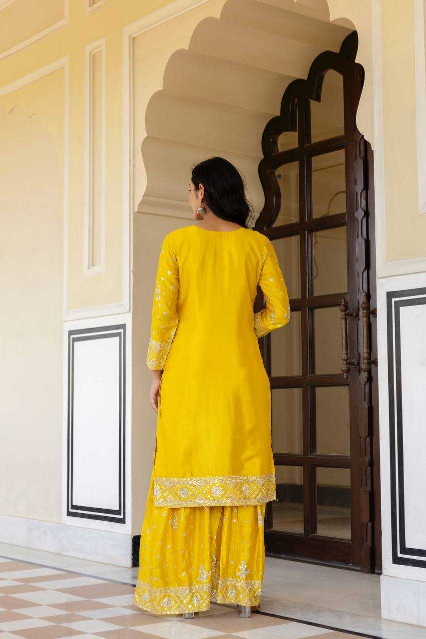 Ynf Chinon Silk KESH533 5066 Suits & Dresses Wholesale Sharara Salwar Suits Embroidery Suits Party Wear Dresses Manufacturer