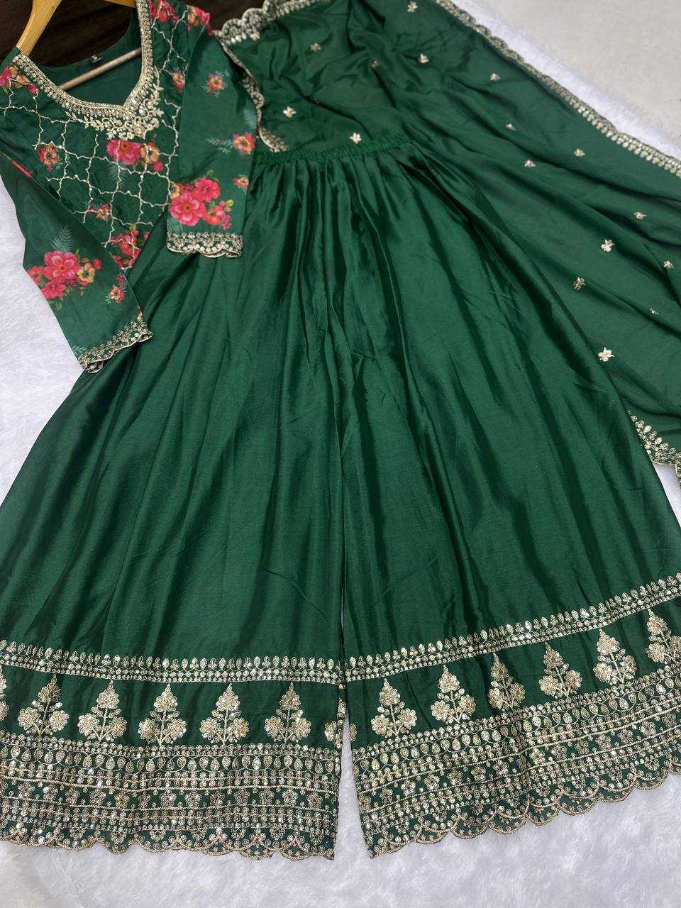 Ynf Chinon Silk KESH533 5085 Suits & Dresses Wholesale Ladies Suits Embroidery Suits Party Wear Dresses Manufacturer