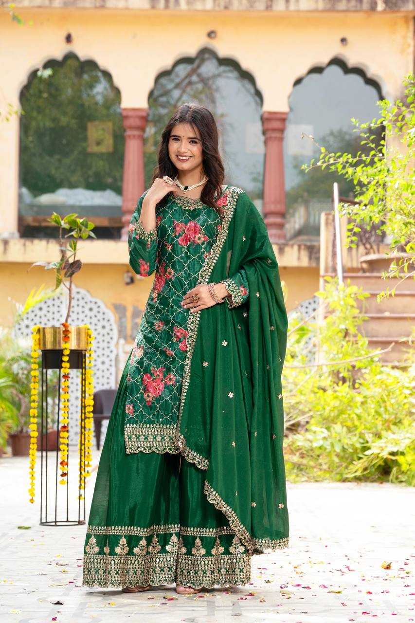 Ynf Chinon Silk KESH533 5085 Suits & Dresses Wholesale Ladies Suits Embroidery Suits Party Wear Dresses Manufacturer