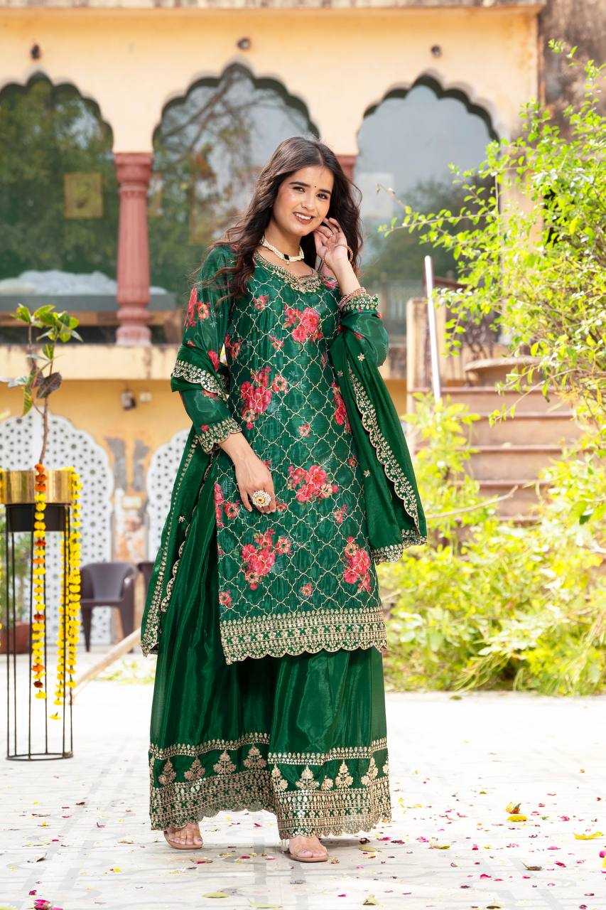 Ynf Chinon Silk KESH533 5085 Suits & Dresses Wholesale Ladies Suits Embroidery Suits Party Wear Dresses Manufacturer
