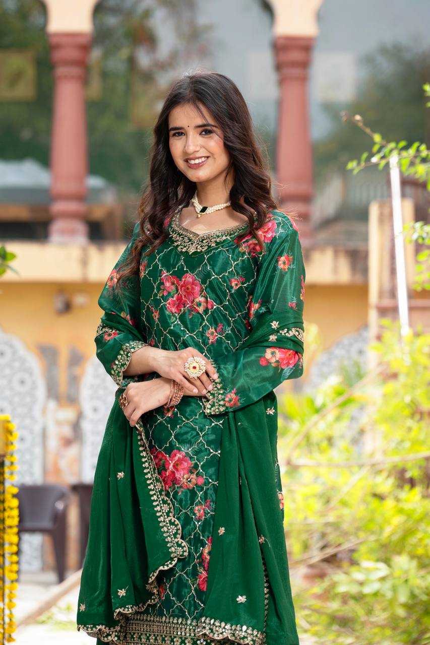 Ynf Chinon Silk KESH533 5085 Suits & Dresses Wholesale Ladies Suits Embroidery Suits Party Wear Dresses Manufacturer