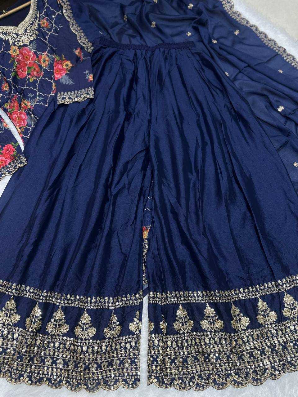 Ynf Chinon Silk KESH533 5085 Suits & Dresses Wholesale Ladies Suits Embroidery Suits Party Wear Dresses Manufacturer