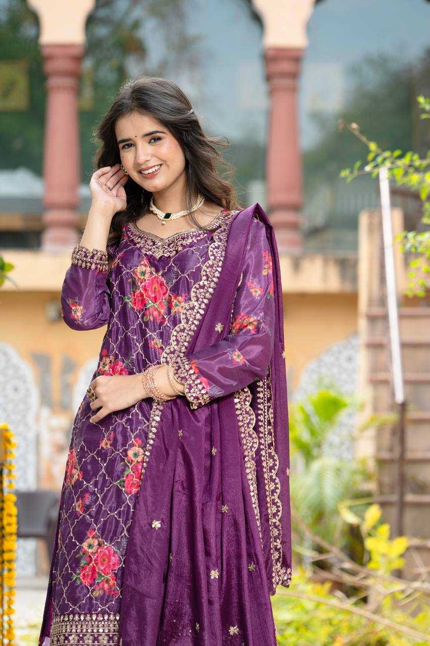 Ynf Chinon Silk KESH533 5085 Suits & Dresses Wholesale Ladies Suits Embroidery Suits Party Wear Dresses Manufacturer
