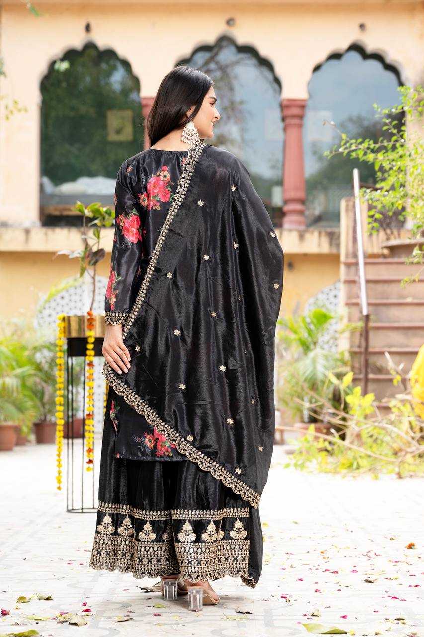 Ynf Chinon Silk KESH533 5085 Suits & Dresses Wholesale Ladies Suits Embroidery Suits Party Wear Dresses Manufacturer
