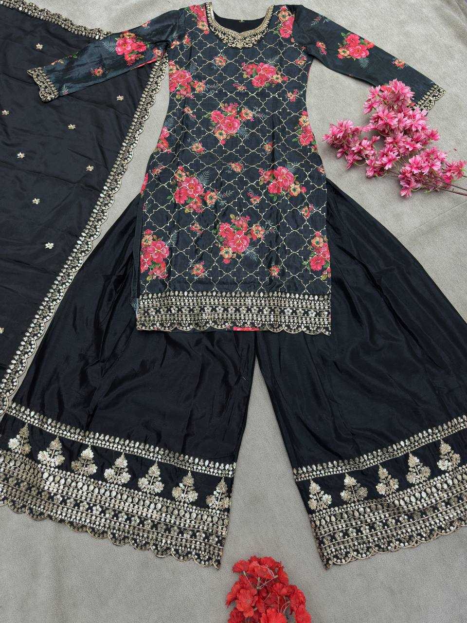 Ynf Chinon Silk KESH533 5085 Suits & Dresses Wholesale Ladies Suits Embroidery Suits Party Wear Dresses Manufacturer