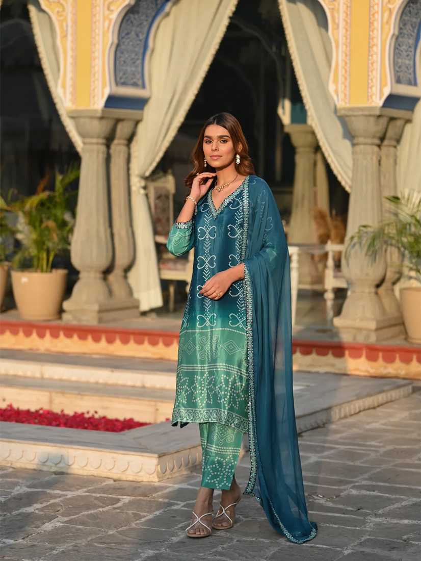 Ynf Chinon Silk KESH545 1021 Kurti Wholesale Kurti Bottom With Dupatta Manufacturer