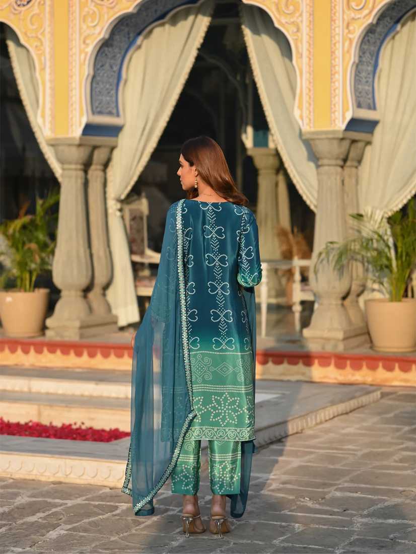 Ynf Chinon Silk KESH545 1021 Kurti Wholesale Kurti Bottom With Dupatta Manufacturer