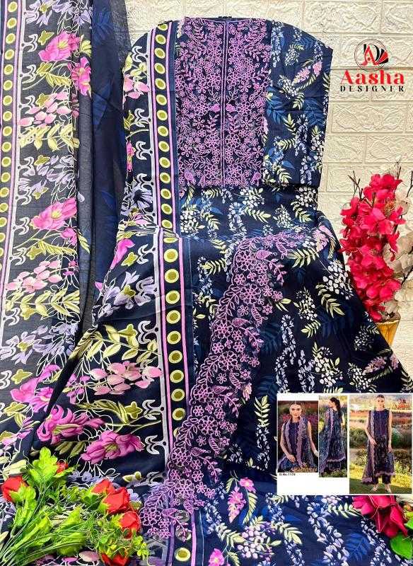 Ynf Cotton KESH444 AASHA -1174 Suits & Dresses Wholesale Printed Suits Embroidery Suits Cotton Suits Manufacturer