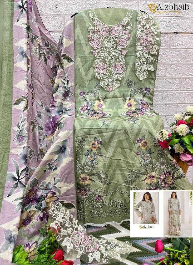 Ynf Cotton KESH444 ALZOHAIB-1187 Suits & Dresses Wholesale Embroidery Suits Cotton Suits Designer Suits Manufacturer