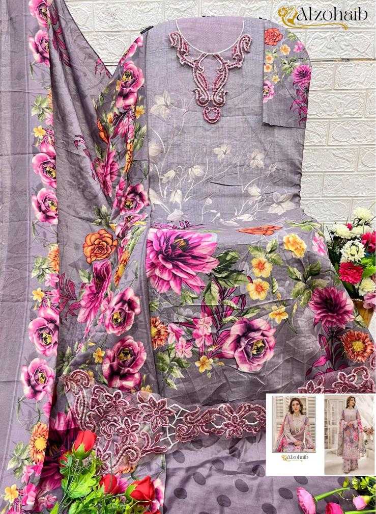 Ynf Cotton KESH444 ALZOHAIB-1187 Suits & Dresses Wholesale Embroidery Suits Cotton Suits Designer Suits Manufacturer