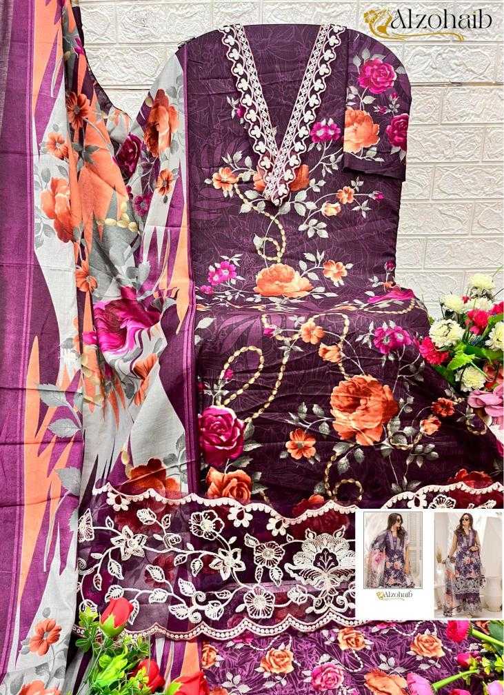 Ynf Cotton KESH444 ALZOHAIB-1187 Suits & Dresses Wholesale Embroidery Suits Cotton Suits Designer Suits Manufacturer